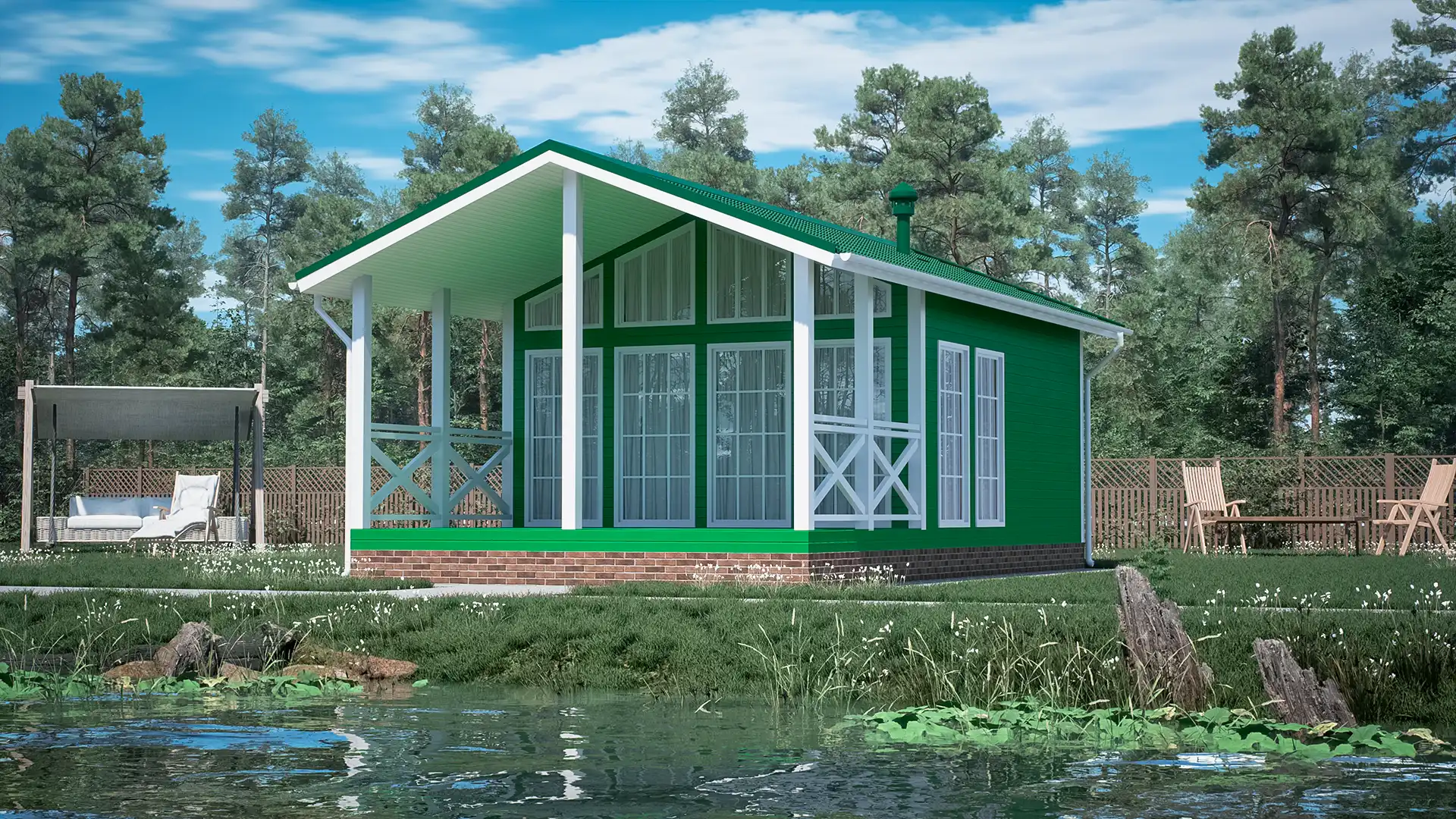 Бани из бруса